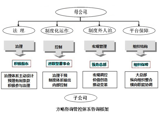 集团管控框架